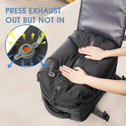 Exivra AeroPack Pro – Expandable Travel & Laptop Backpack